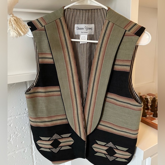 Sharon Young Vintage quilted vest - Picture 1 of 1